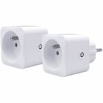 Comprar Lote de 2 enchufes con conexión wi-fi + bt - konyks - priska fr dual pack - 16 a - con medidor de consumo