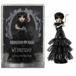 Comprar Monster high - vestido de fiesta de miércoles addams - muñeca - monster high - hxj03