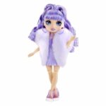 Comprar Muñeca maniquí de cristal arcoiris alto 27 cm - morado