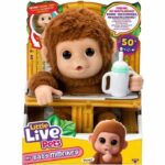 Comprar My baby monkey - moose toys - little live pets - mono interactivo con accesorios