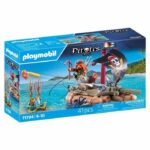 Comprar Playmobil 71794 pirata con balsa flotante y tesoro