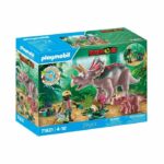 Comprar Playmobil 71821 triceratops con bebé y explorador