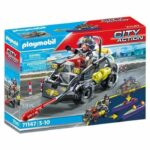 Comprar Playmobil - quad bandido transformable - policías - city action - unidad de élite
