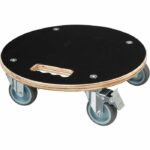 Comprar Portamacetas cuadrado con ruedas - nature - madera fsc - carga máxima 250 kg