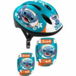 Comprar Set con casco y protecciones con coderas y rodilleras - disney - stitch