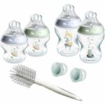 Comprar Tommee tippee - kit avanzado de biberones anticólicos para recién nacidos - tetina con válvula anticólicos de flujo lento - 150 y 260 ml - azul verde