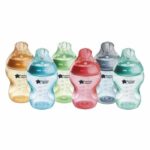 Comprar Tommee tippee - pack de 6 biberones closer to nature - tetina con válvula anticólicos - 260ml - fluorescente multicolor
