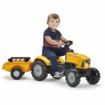 Comprar Tractor de pedales falk superbuilder - capó abatible y remolque - de 2 a 5 años