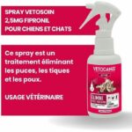 antipulgas y anti-garrapatas - 100 ml - para perros y gatos