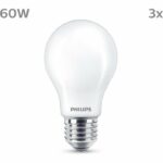 Comprar Bombilla led - philips - clásica - 60 w - a60 e27 - blanco cálido - no regulable x 3