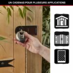 Comprar Conjunto de 2 m40eurt - robusto - acero inoxidable - instalación externa -