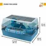 5 x 46 x 41 cm - azul