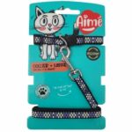 Comprar Kit de collar y correa - aimÉ - morado reflectante para gatos