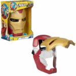Comprar Máscara electrónica de iron man con visera móvil
