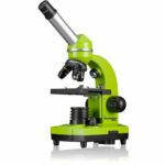 Comprar Microscopio para estudiantes biolux sel - bresser junior - aumento 40x-1600x - kit de experimentación - verde