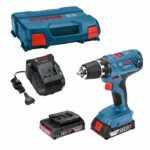 Comprar Percusiones drill bosch professional gsb 18v- 21 + 2 baterías 2.0ah + gal 1820 lc charger