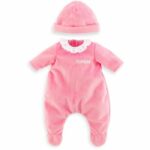 Comprar Pijama y gorro rosa - corolle - ropa - para muñeca de 30cm - a partir de 18 meses