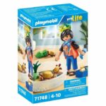 Comprar Playmobil 71748 niño con familia de tortugas en terrario