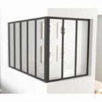 Comprar Poste de esquina - optimum - alto 50 x ancho 30 cm - negro