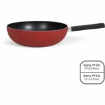 Comprar Premier chef - wok 32 cm - livoo - mep156r - antiadherente sin pfoa ni pfos - mango de silicona - todo tipo de fuegos