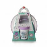 Comprar Set de comida de 3 piezas de lilo y stitch: taza + tazÓn + plato antideslizante