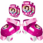 Comprar Disney princesses patines de ruedas con coderas / rodilleras