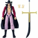 Comprar Figura articulada de anime heroes - bandai - one piece - dracule mihawk hawkeye - 17 cm
