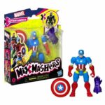 Comprar Figura de capitán américa de marvel avengers mixmashers para combinar y combinar con accesorios