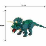 Comprar Figura de ladrillo - bandai - nanoblock - triceratops deluxe - 930 piezas