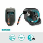 Comprar Gardena enrollador de manguera automático de pared rollup s 15 m raya azul