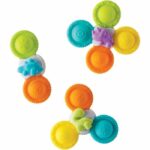 Comprar Juego de 3 spinners - infantino - 305289 - silicona