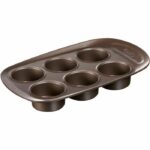 Comprar Molde para muffins - pyrex - 1452001 - redondo - acero al carbono - antiadherente - 6 cavidades