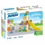 Comprar Playmobil junior 71703 parque infantil con tobogán gigante incluye cinco personajes