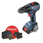 Comprar Taladro atornillador bosch professional gsr 18v-50 + 2 baterías 2.0ah + cargador gal 18v-20 + 43 accesorios + bolsa