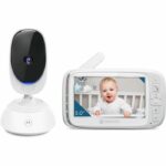 Comprar Videoteléfono conectado para bebés - motorola - audio bidireccional - detección de movimiento y sonido-visión nocturna - vm85