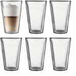 Comprar Bodum canteen juego de 6 vasos de doble pared 0.4 l transparente