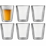 Comprar Bodum canteen set de 6 vasos de doble pared 0.2 l transparente