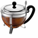 Comprar Bodum chambord tetera con tamiz 1l gris