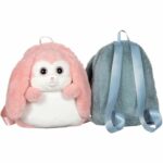 Comprar Bolsa de peluche - gipsy toys - mochila de peluche - conejo rosa y blanco 30 cm