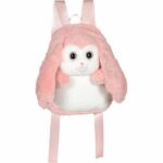 Comprar Bolsa de peluche - gipsy toys - mochila de peluche - conejo rosa y blanco 30 cm