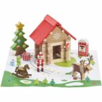 Comprar Cabaña de papá noel - juego de construcción - jeujura - 60 piezas