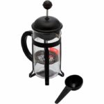 Comprar Cafetera de prensa francesa - bodum - 1908-01 - negra - vidrio de borosilicato - acero inoxidable
