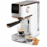 Comprar Cafetera espresso 3 en 1 - domo - do746k - 1350 w - 20 bares - blanco/rosa