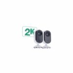 Comprar Cámara de vigilancia - arlo - vmc3260-100eus - resolución 2k - visión nocturna en color - batería de 6 meses de duración
