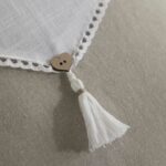 Comprar Cojín - hoy - charme - slub x chambray x pompon berenice - 40 x 40 cm