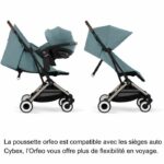 Comprar Cybex - cochecito ultracompacto y cómodo - orfeo - 4 ruedas - azul tormenta