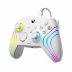 xbox one y pc - afterglow wave - rgb - con cable - blanco - turtle beach