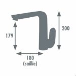 Comprar Grifo de cocina mezclador rousseau davao - sin ducha de mano