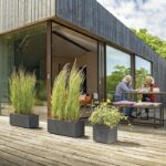 Comprar Jardinera muret - deroma - millennium r - antracita - con reserva de agua - 59 cm