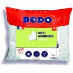 Comprar Juego de 2 almohadas antiácaros 50x70 cm - 100% poliéster - dodo